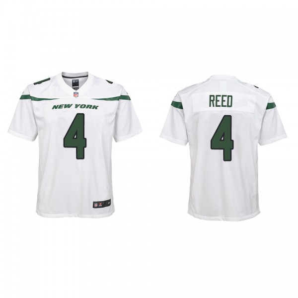 Youth New York Jets D.J. Reed White Game Jersey
