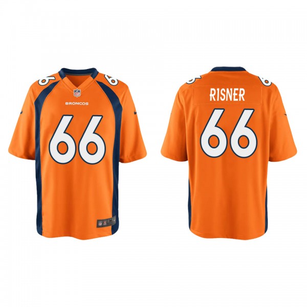Youth Dalton Risner Denver Broncos Orange Game Jer...