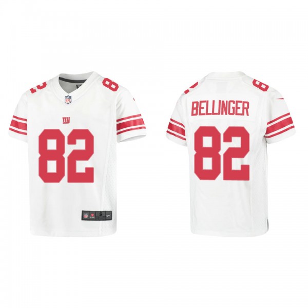Youth New York Giants Daniel Bellinger White Game ...