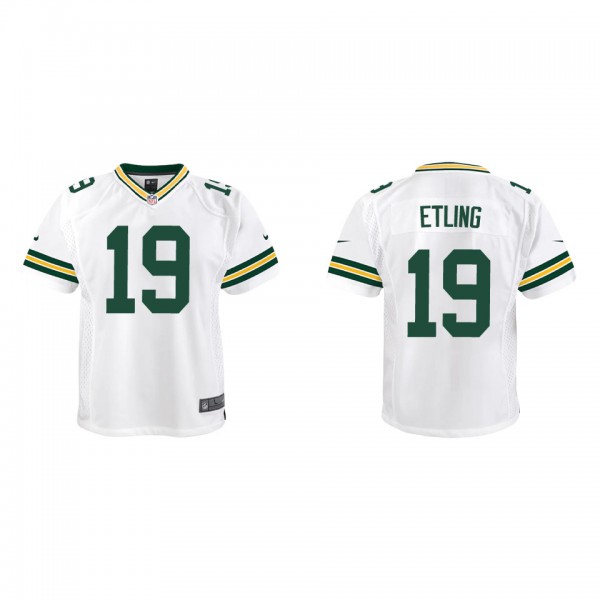 Youth Green Bay Packers Danny Etling White Game Je...