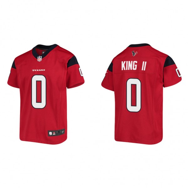 Youth Desmond King Houston Texans Red Game Jersey