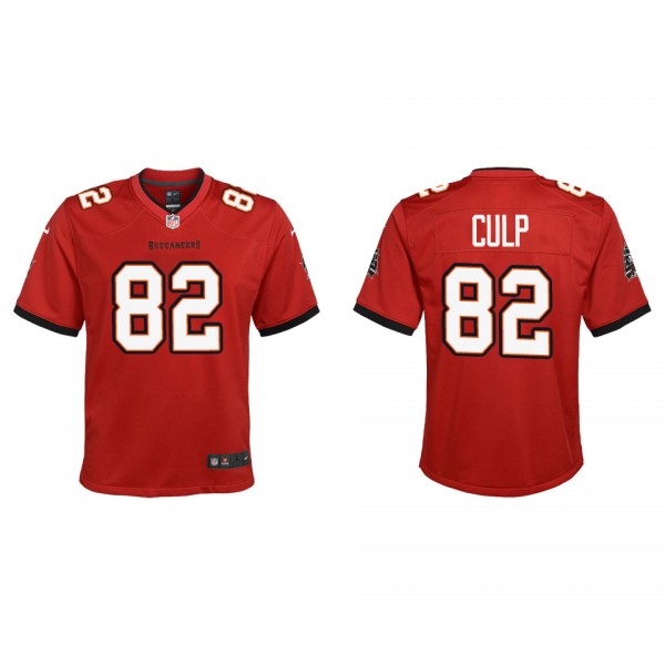 Youth Devin Culp Tampa Bay Buccaneers Red Game Jer...
