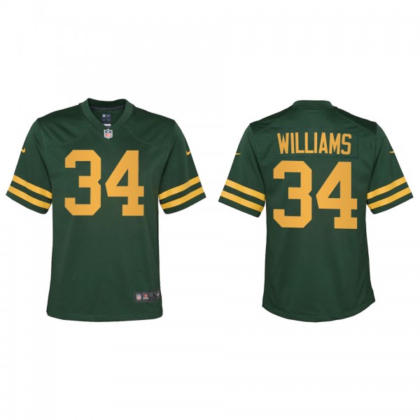 Youth Green Bay Packers Dexter Williams Green Alternate Game Jersey