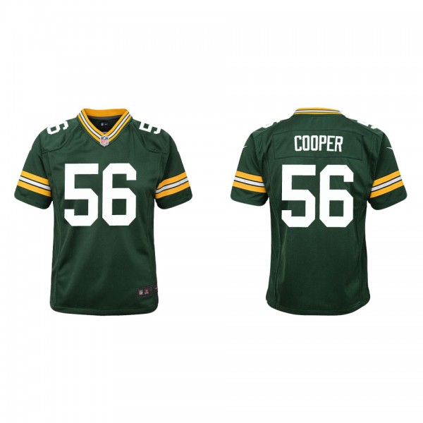 Youth Edgerrin Cooper Green Bay Packers Green Game...