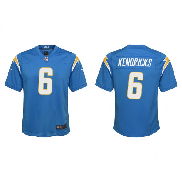 Youth Eric Kendricks Los Angeles Chargers Powder B...