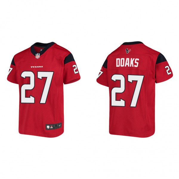 Youth Gerrid Doaks Houston Texans Red Game Jersey