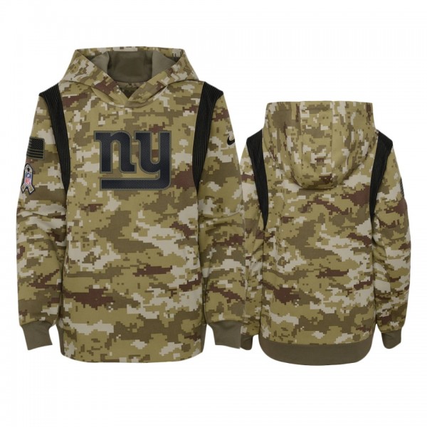 Youth New York Giants Olive 2021 Salute To Service...