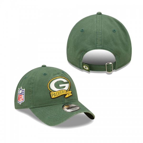 Youth Green Bay Packers 2022 Sideline Adjustable 9TWENTY Hat
