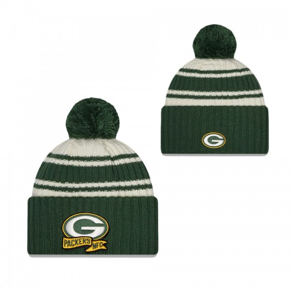 Youth Green Bay Packers Cream Green 2022 Sideline ...