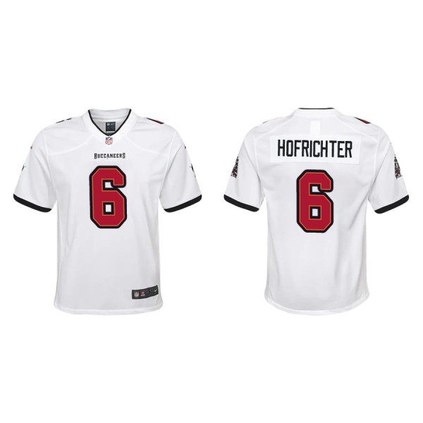 Youth Hofrichter Buccaneers White Game Jersey