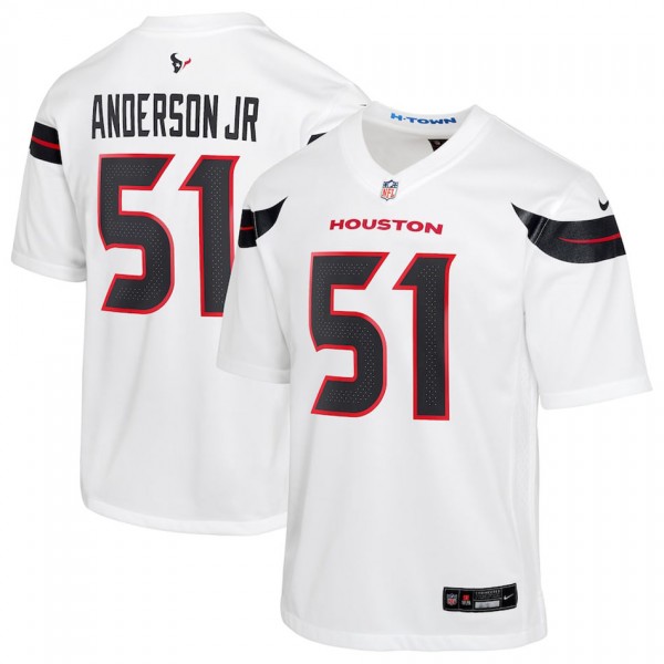 Youth Houston Texans Will Anderson Jr. White Game ...