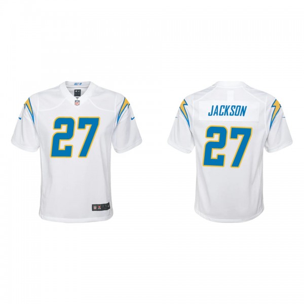 Youth Los Angeles Chargers J.C. Jackson White Game...
