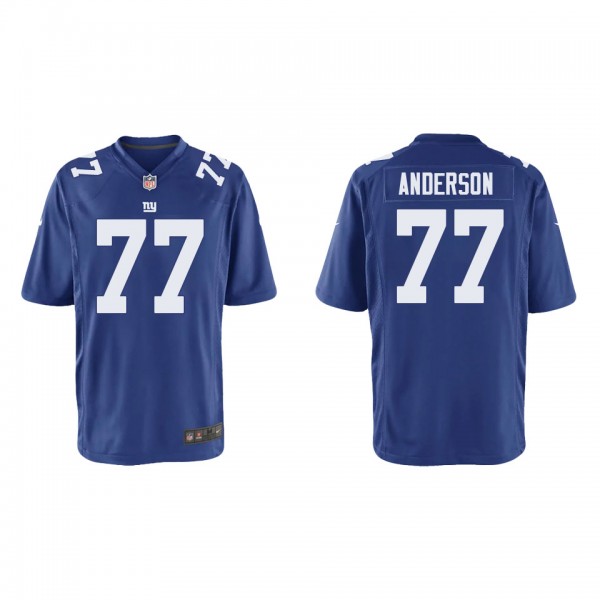 Youth New York Giants Jack Anderson Royal Game Jer...