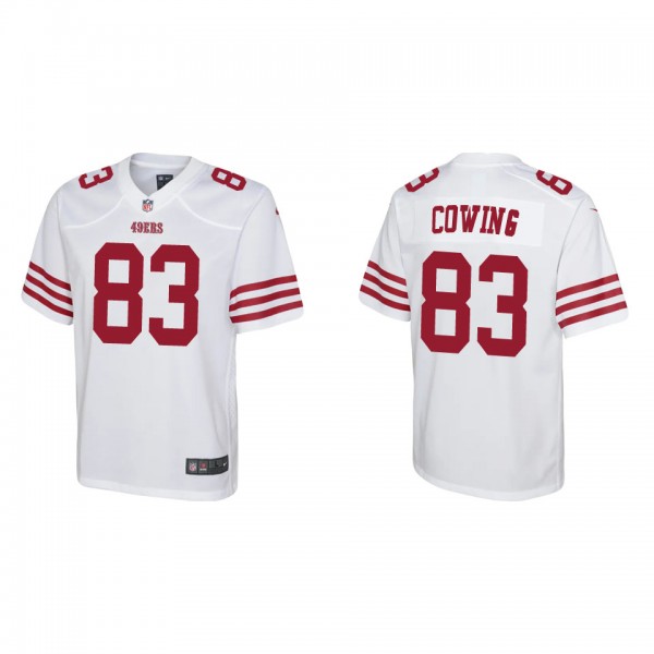 Youth Jacob Cowing San Francisco 49ers White Game ...