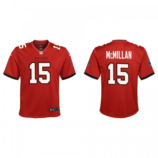 Youth Jalen McMillan Tampa Bay Buccaneers Red Game Jersey