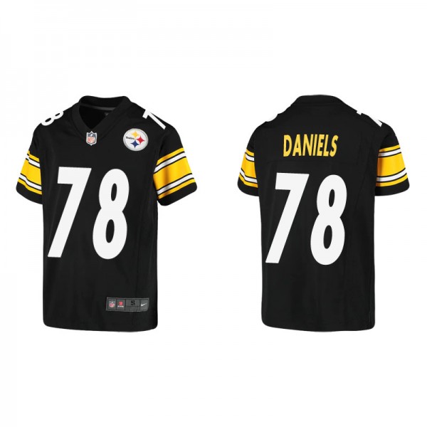 Youth Pittsburgh Steelers James Daniels Black Game...