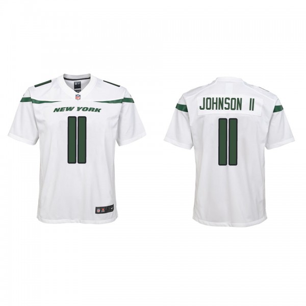 Youth New York Jets Jermaine Johnson II White 2022...