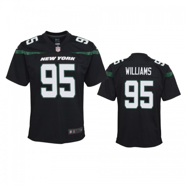 New York Jets Quinnen Williams Black 2019 NFL Draf...