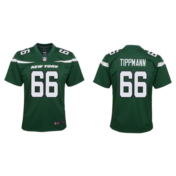 Youth New York Jets Joe Tippmann Green 2023 NFL Dr...