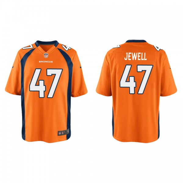 Youth Josey Jewell Denver Broncos Orange Game Jers...