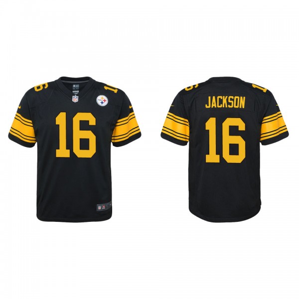 Youth Pittsburgh Steelers Josh Jackson Black Alter...