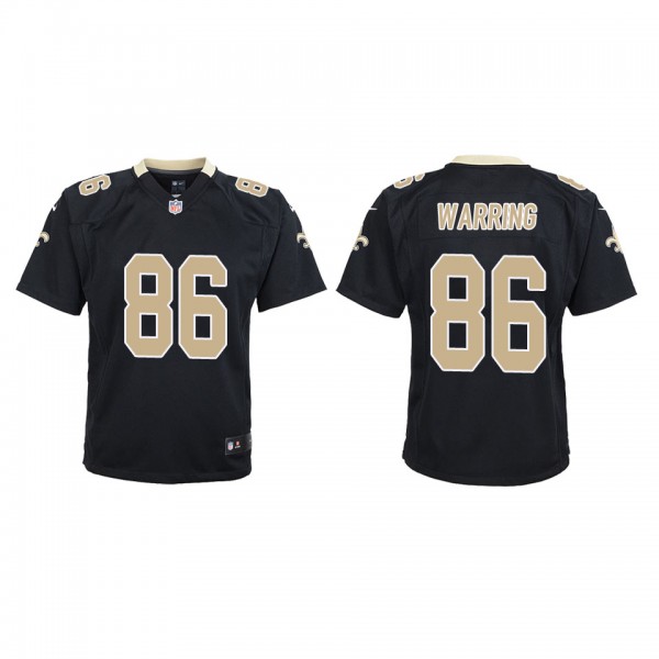 Youth New Orleans Saints Kahale Warring Black Game...