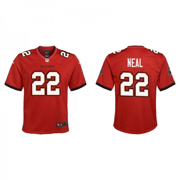 Youth Tampa Bay Buccaneers Keanu Neal Red Game Jer...