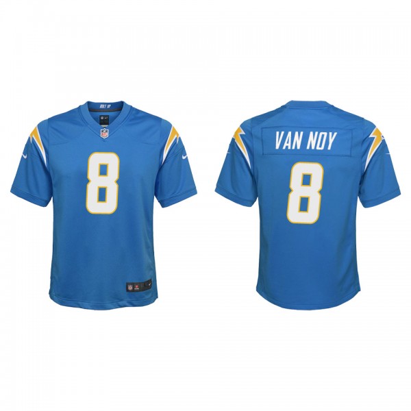 Youth Los Angeles Chargers Kyle Van Noy Powder Blue Game Jersey