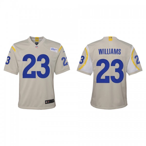 Youth Los Angeles Rams Kyren Williams Bone 2022 NF...