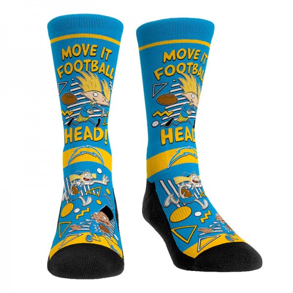 Youth Los Angeles Chargers Rock Em Socks NFL x Nic...