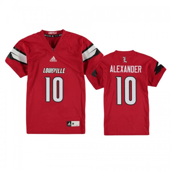 Louisville Cardinals Jaire Alexander Red College F...