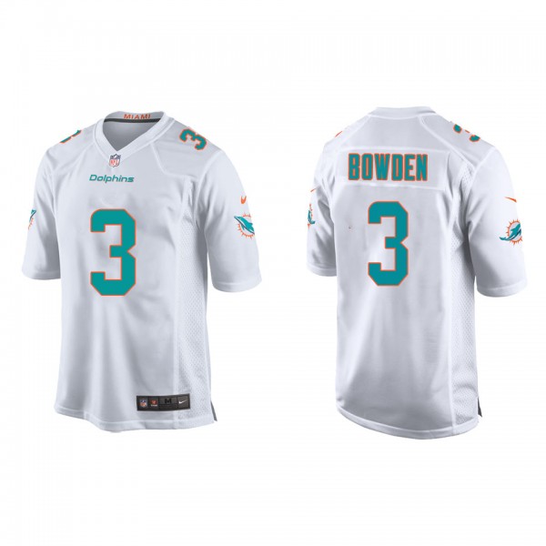 Youth Miami Dolphins Lynn Bowden White Game Jersey