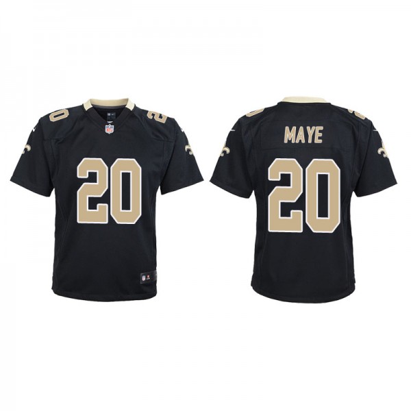Youth New Orleans Saints Marcus Maye Black Game Je...