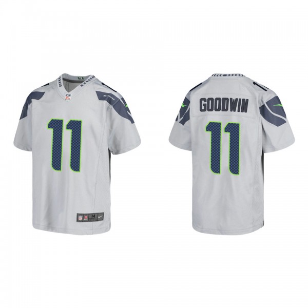 Youth Seattle Seahawks Marquise Goodwin Gray Game ...