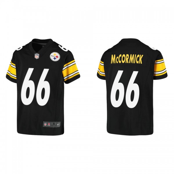 Youth Mason McCormick Pittsburgh Steelers Black Ga...