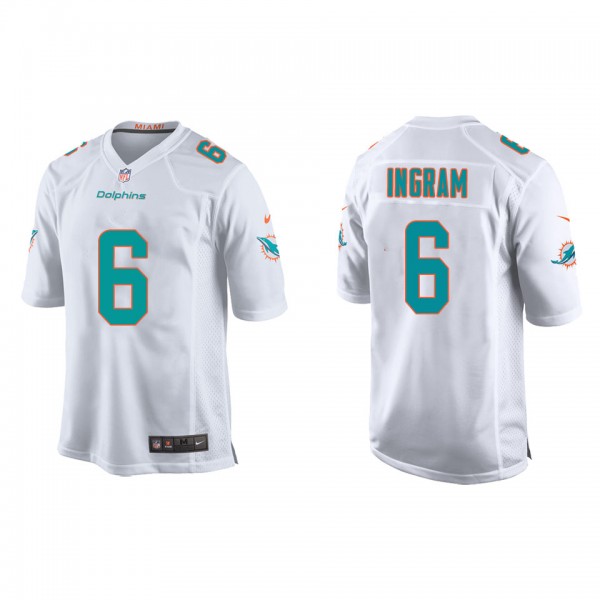Youth Miami Dolphins Melvin Ingram White Game Jers...
