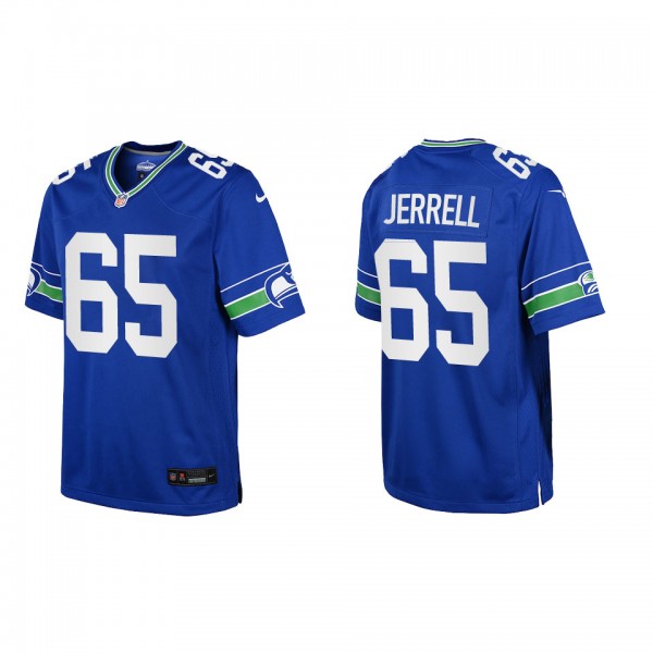 Youth Michael Jerrell Seattle Seahawks Royal Throw...