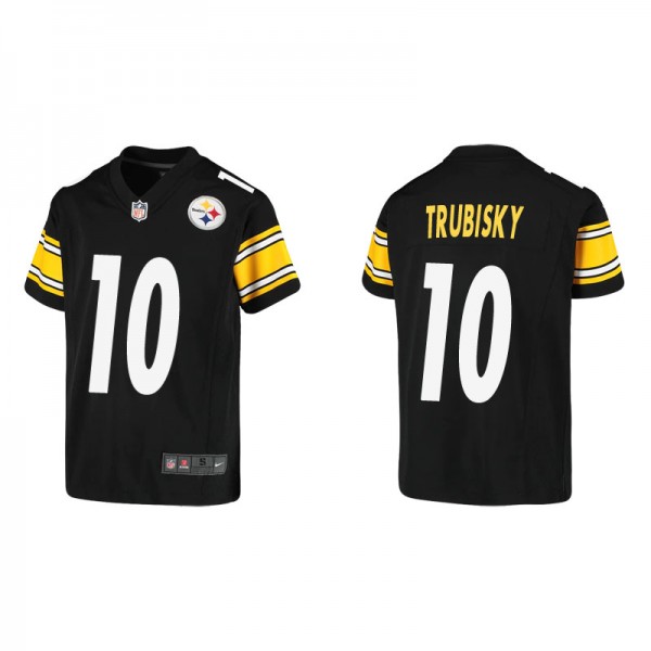 Youth Pittsburgh Steelers Mitchell Trubisky Black ...