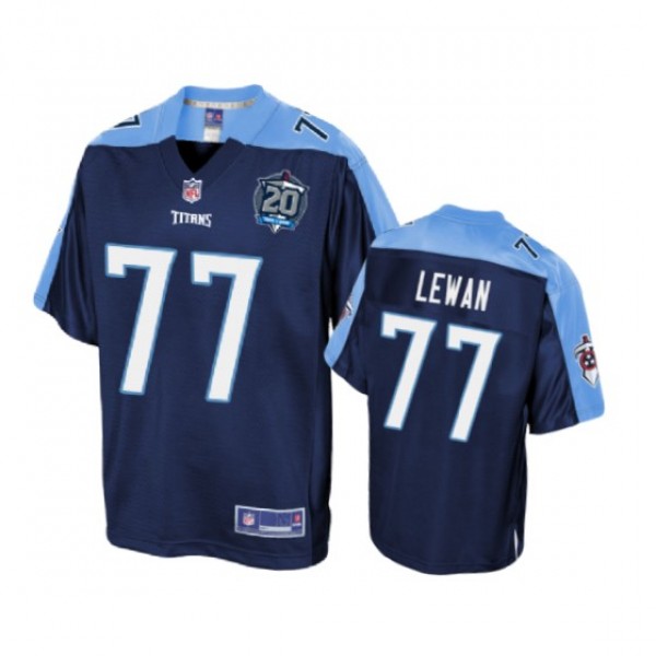 Tennessee Titans Taylor Lewan Navy Pro Line Jersey - Youth