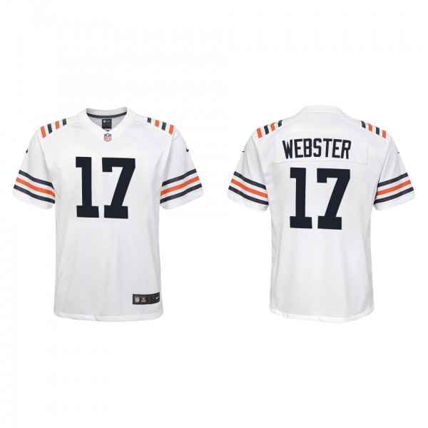 Youth Chicago Bears Nsimba Webster White Classic G...