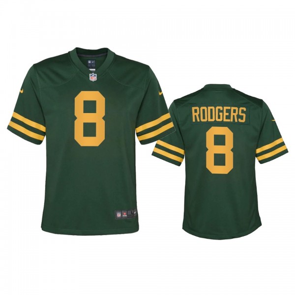 Youth Packers Amari Rodgers Green Alternate Game J...