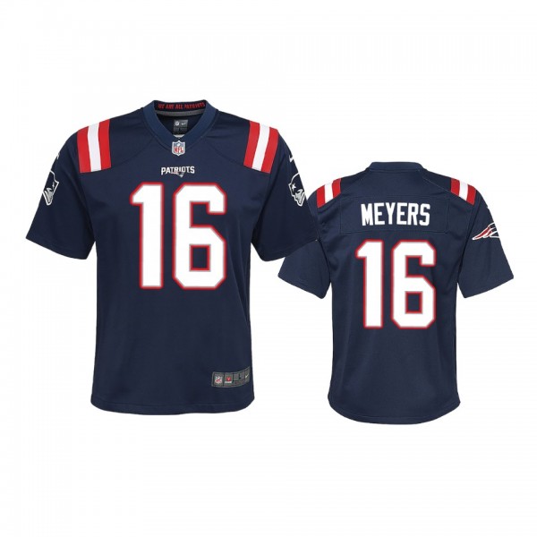 Youth New England Patriots Jakobi Meyers Navy 2020...