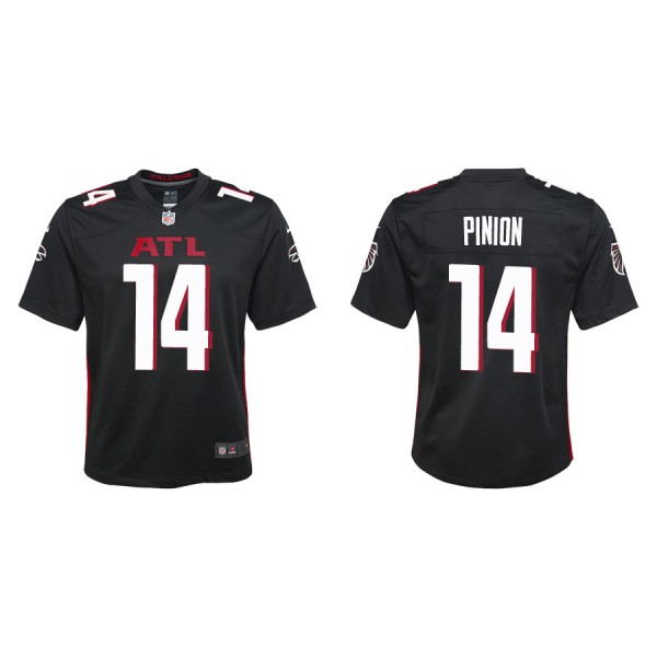Youth Pinion Falcons Black Game Jersey