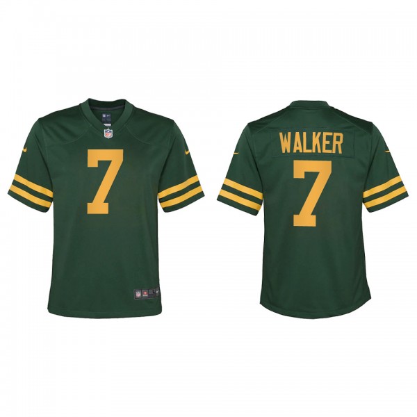 Youth Green Bay Packers Quay Walker Green 2022 NFL...