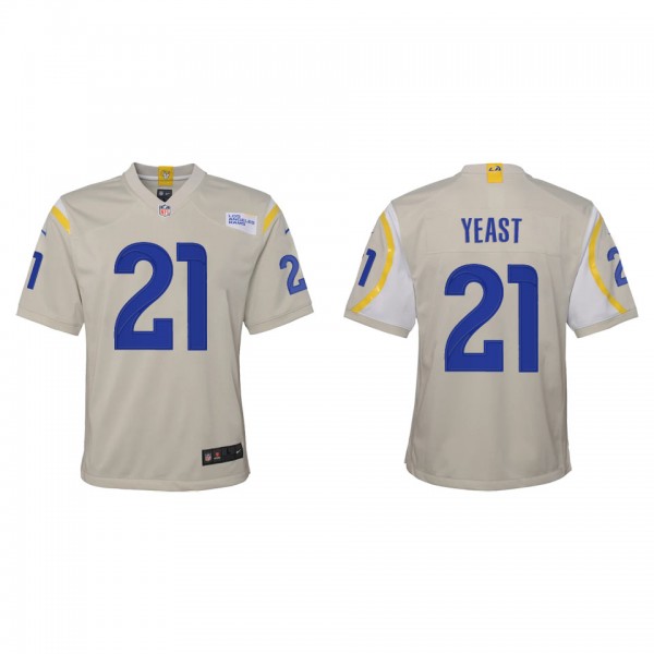 Youth Los Angeles Rams Russ Yeast Bone Game Jersey