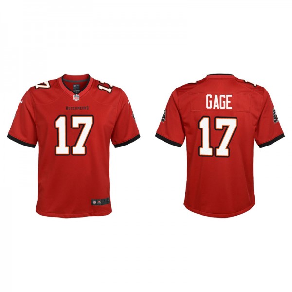 Youth Tampa Bay Buccaneers Russell Gage Red Game J...