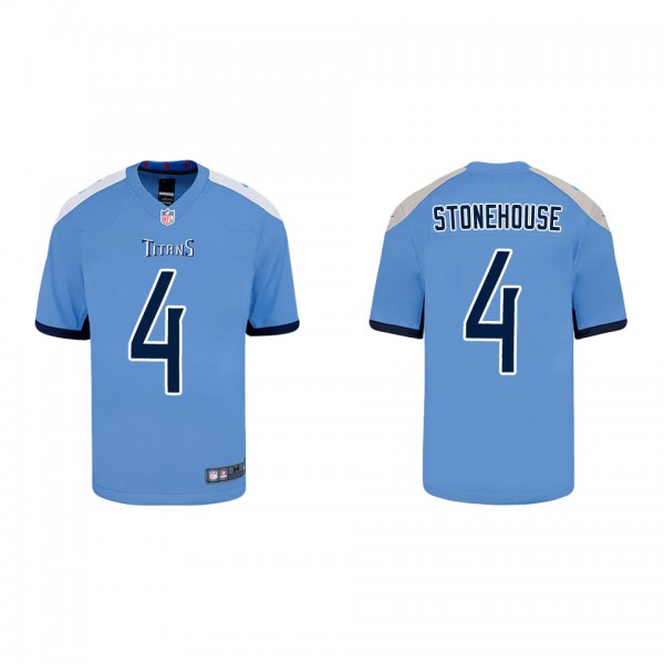 Youth Ryan Stonehouse Tennessee Titans Light Blue ...