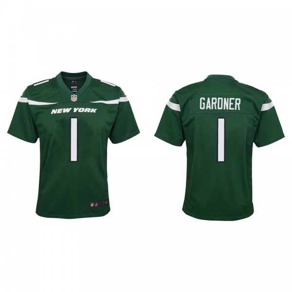 Youth New York Jets Sauce Gardner Green 2022 NFL D...