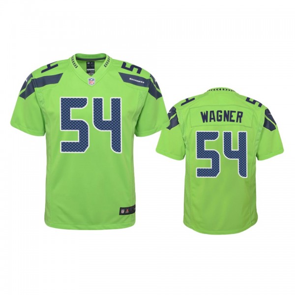 Youth Seahawks Bobby Wagner Green Color Rush Game ...
