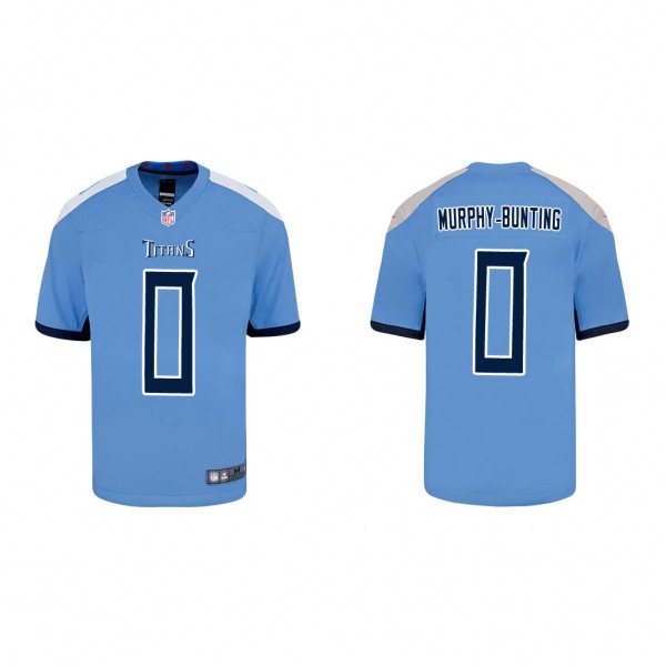 Youth Sean Murphy-Bunting Tennessee Titans Light Blue Game Jersey